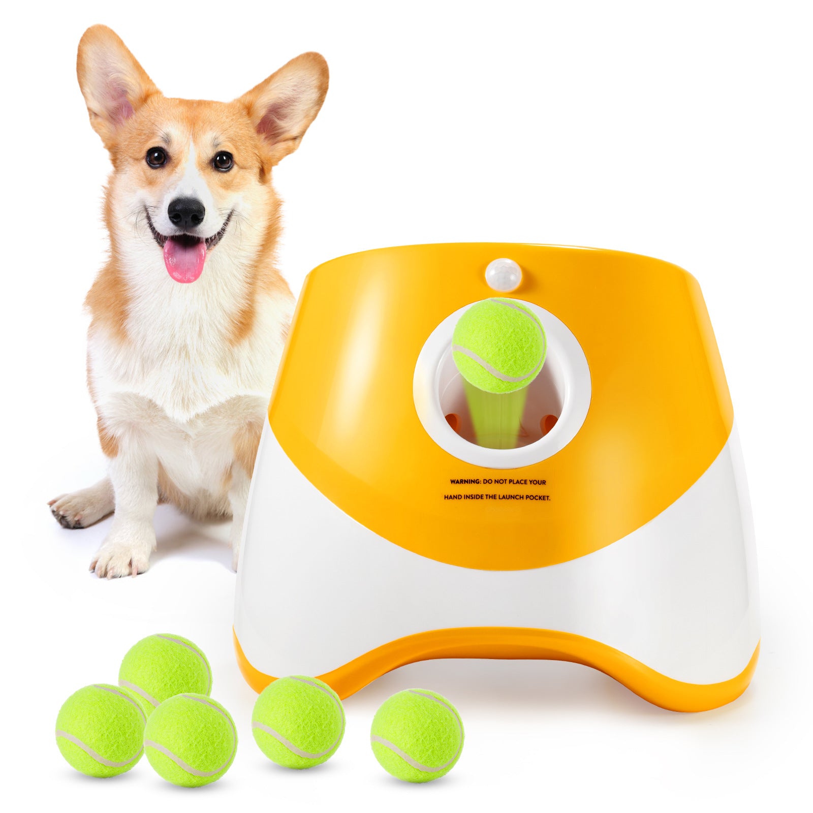 Automatic Dog Ball Launcher Toy