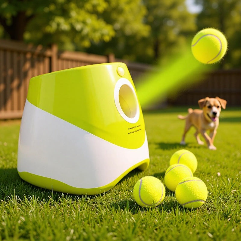 Automatic Dog Ball Launcher Toy