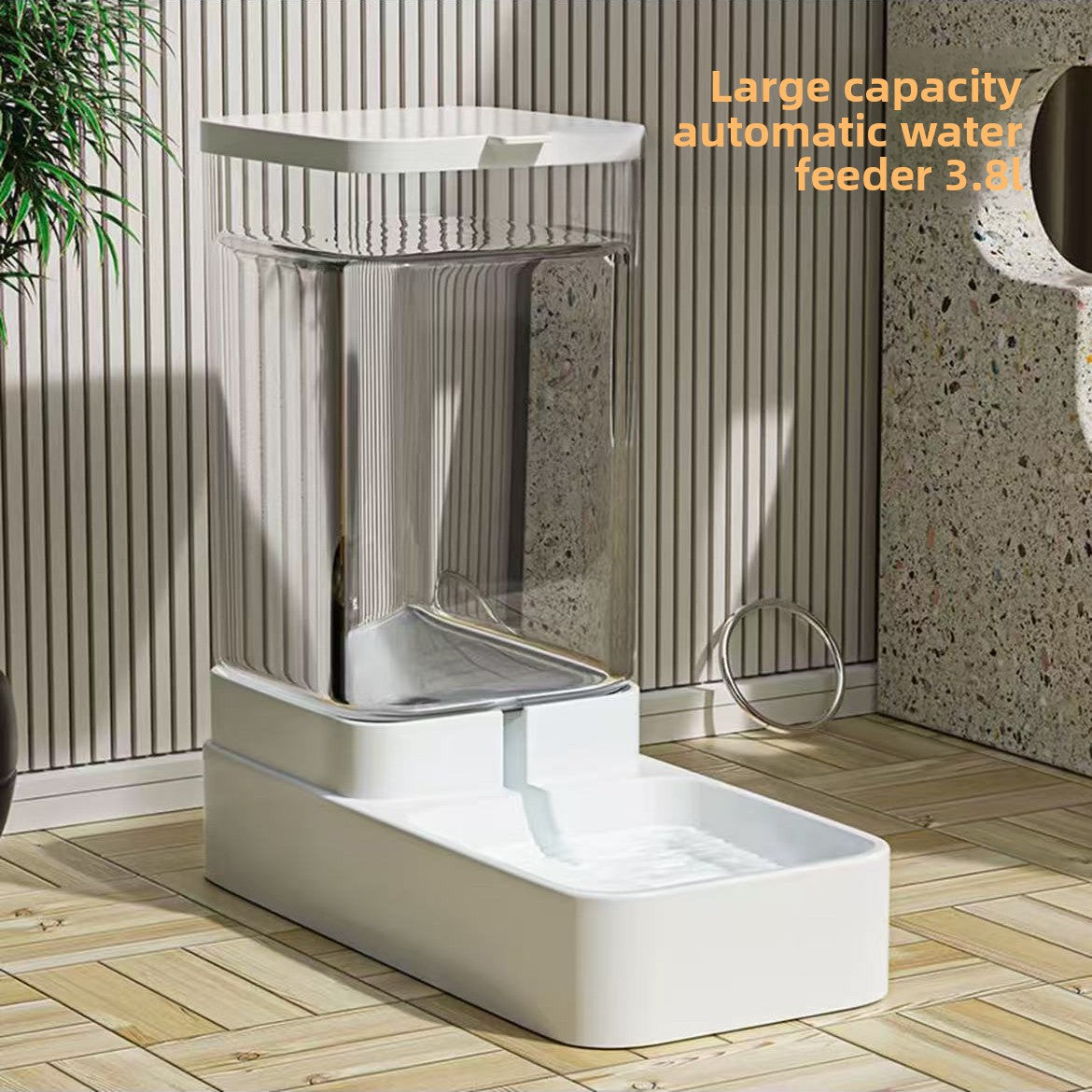 Automatic Pet Water Dispenser and Food Feeder