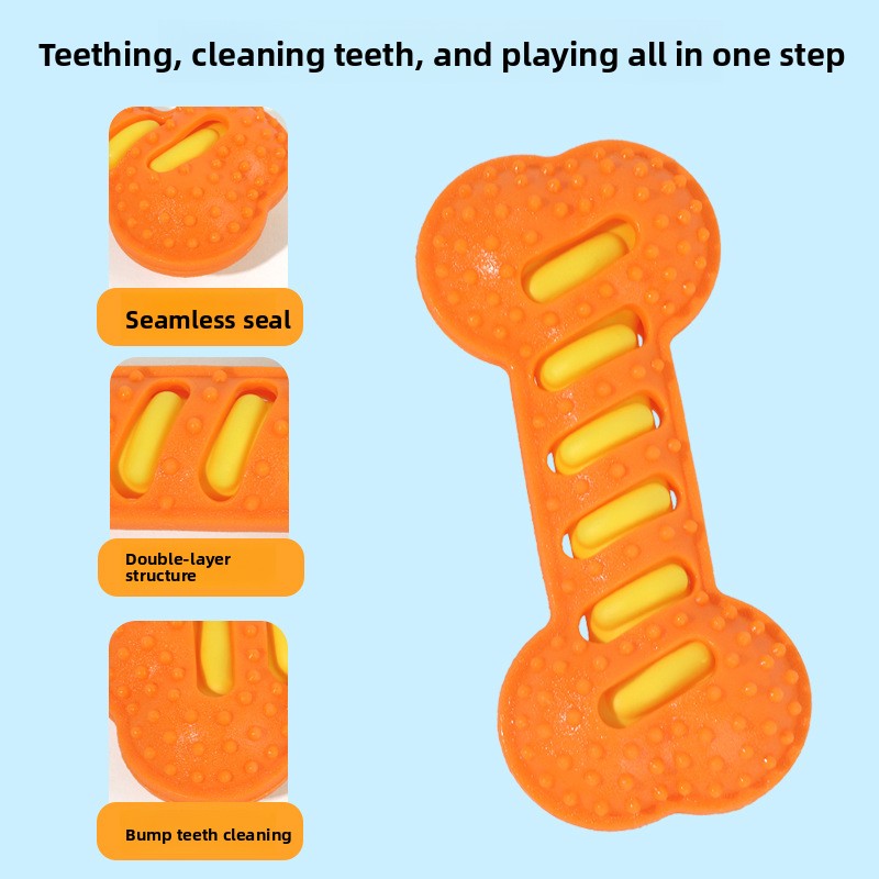 Dog Silicone Bone Toy