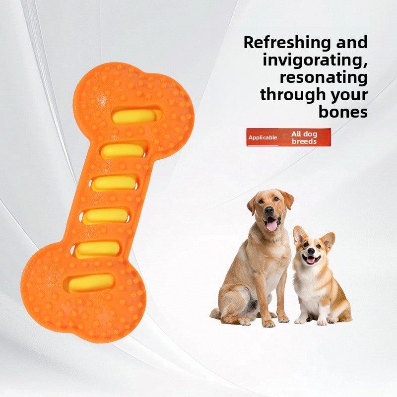 Dog Silicone Bone Toy