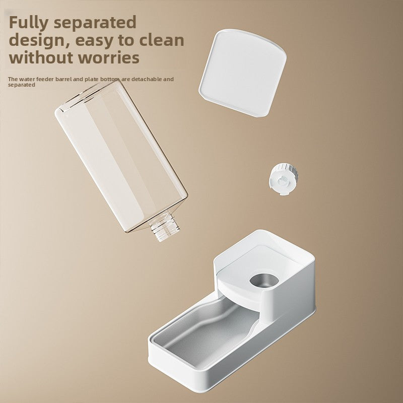 Automatic Pet Water Dispenser and Food Feeder